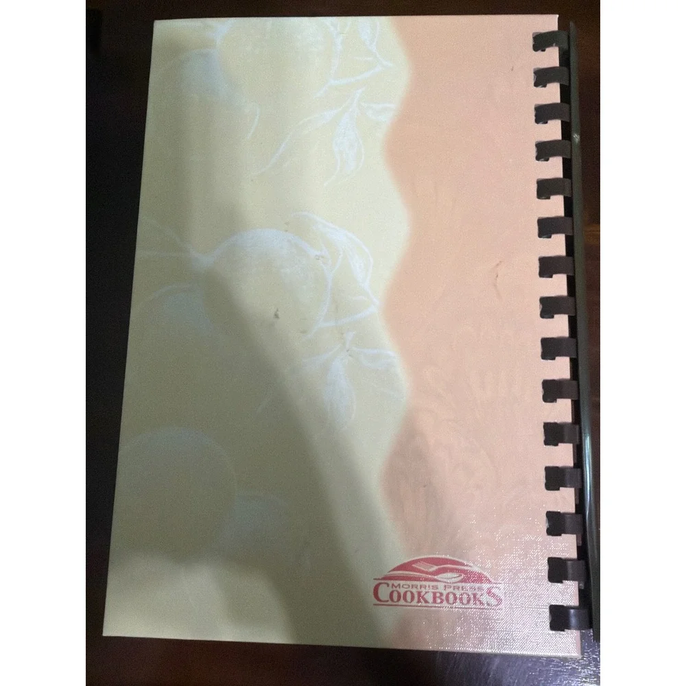 Recipes Old and New Cookbook Nancy C Bush Morris Press 2001 Spiral Bound Vintage